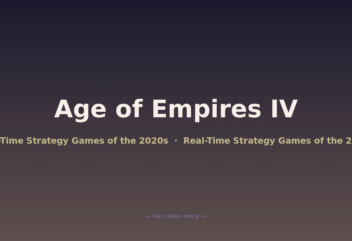 Age of Empires IV