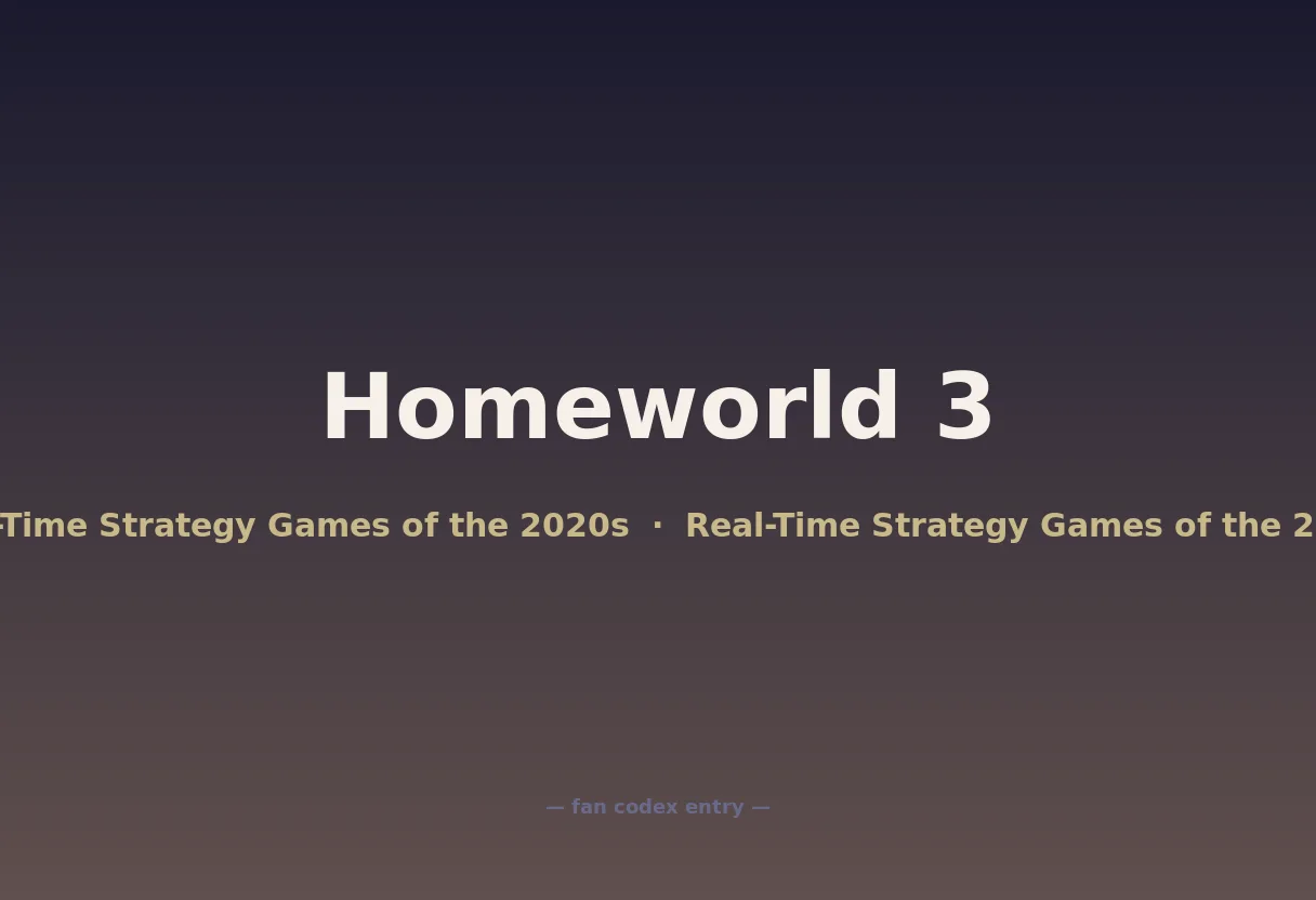 Homeworld 3