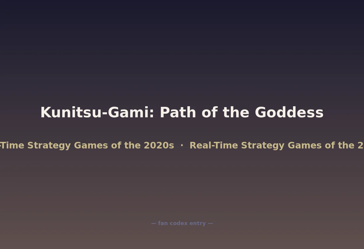 Kunitsu-Gami: Path of the Goddess