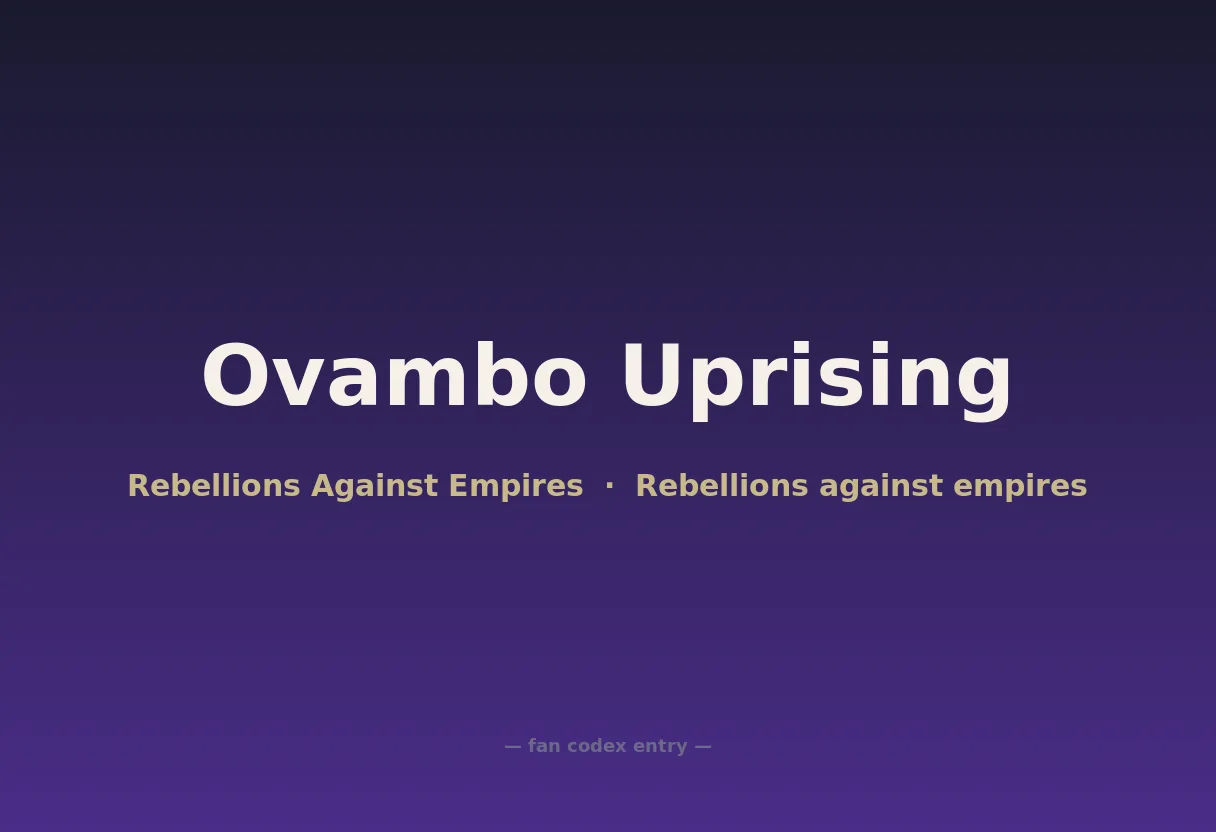 Ovambo Uprising