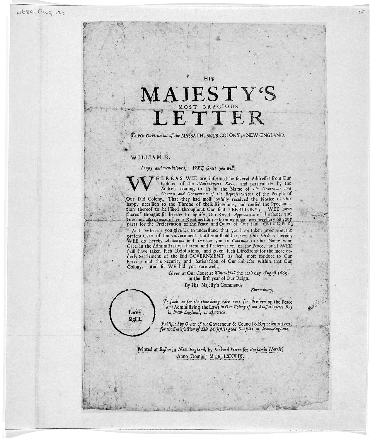 1689 Boston revolt