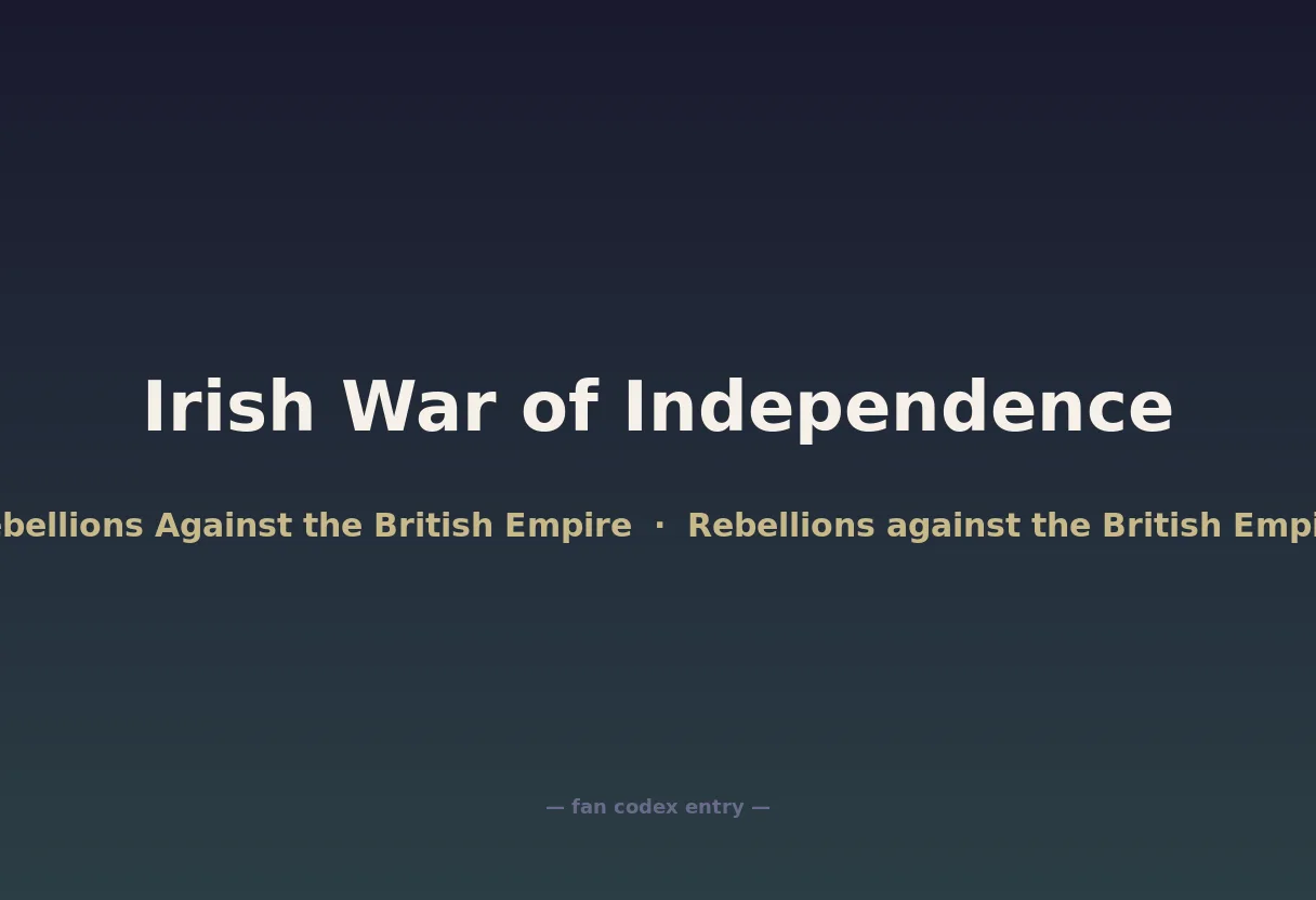 Irish War of Independence