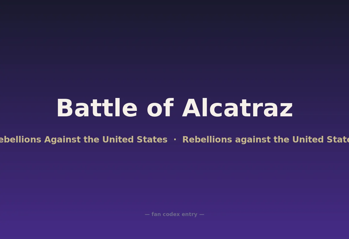 Battle of Alcatraz