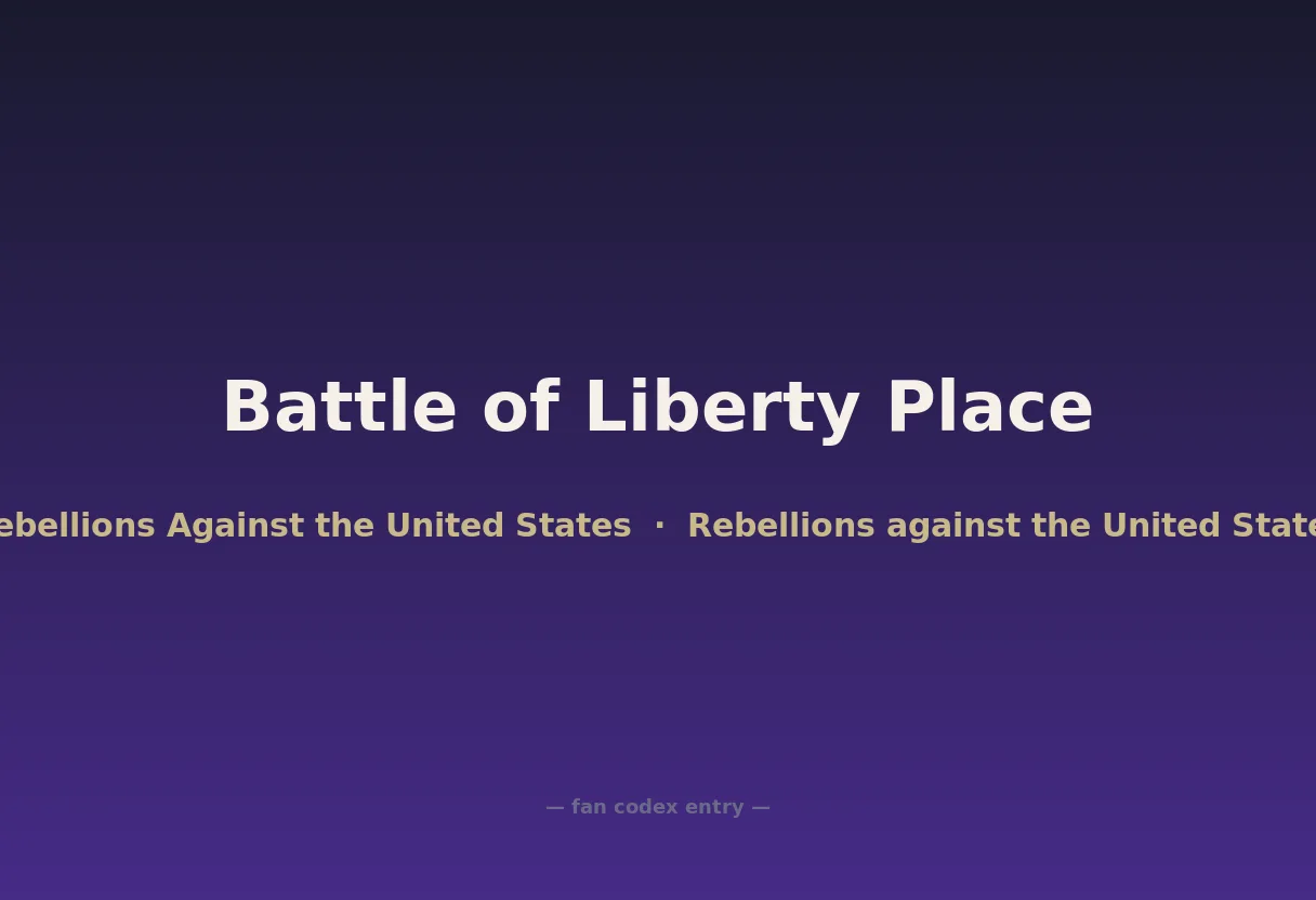 Battle of Liberty Place