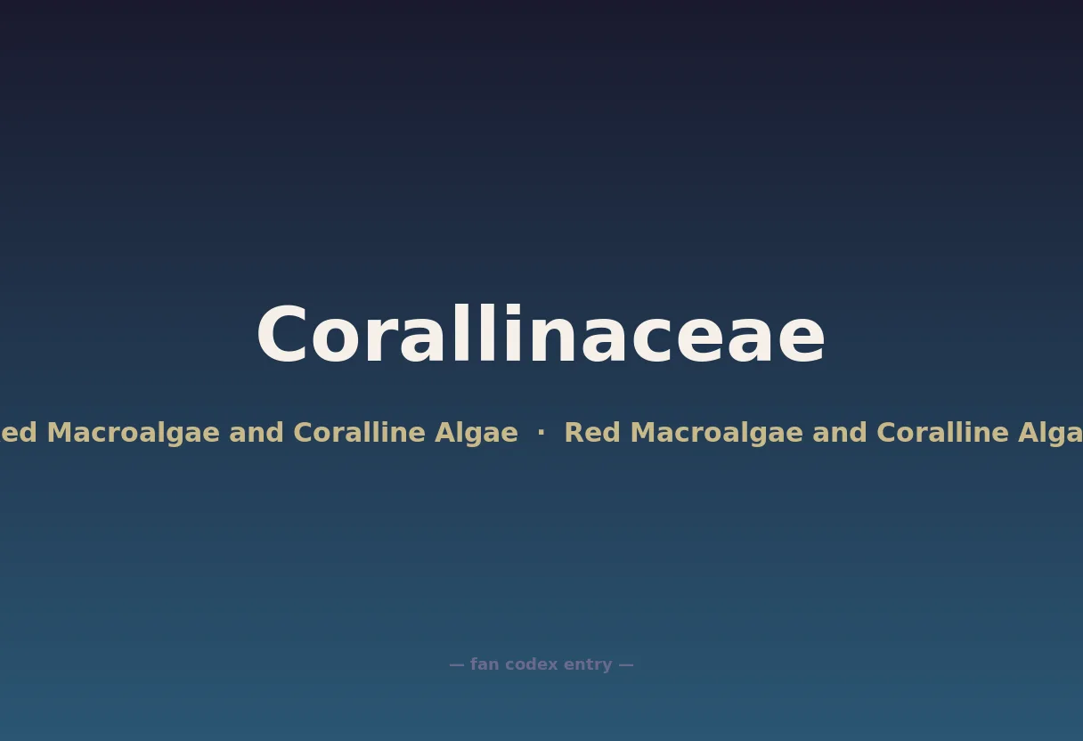 Corallinaceae