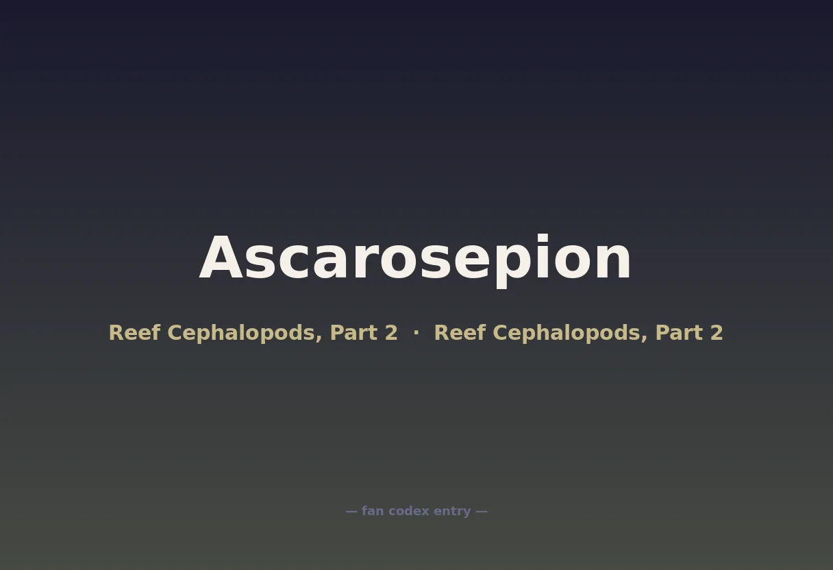 Ascarosepion
