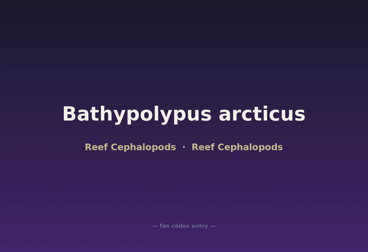 Bathypolypus arcticus