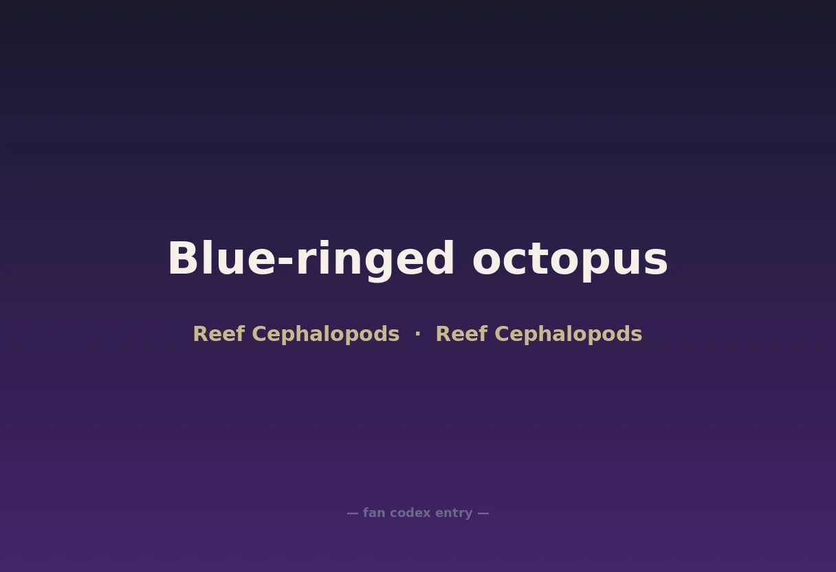 Blue-ringed octopus