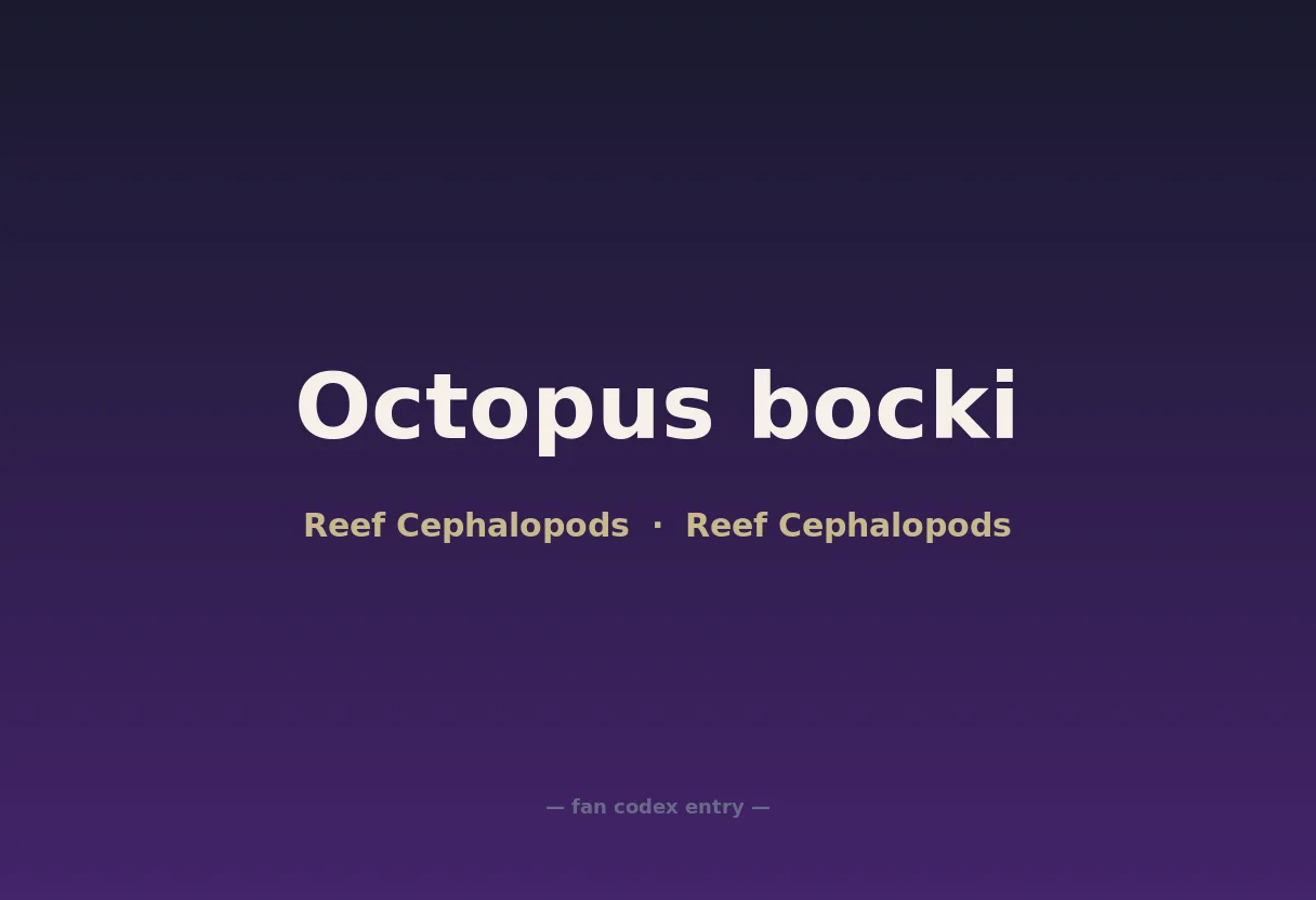 Octopus bocki