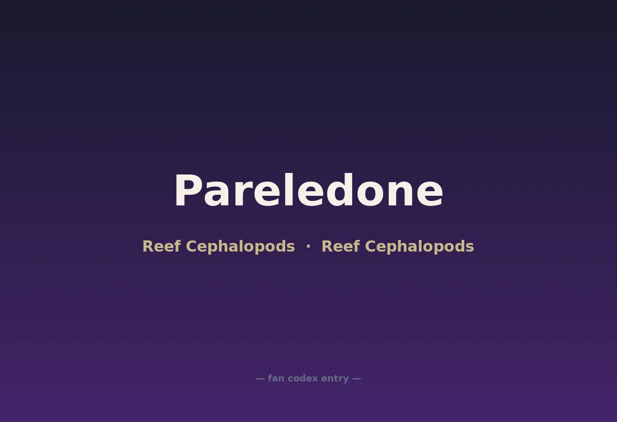 Pareledone