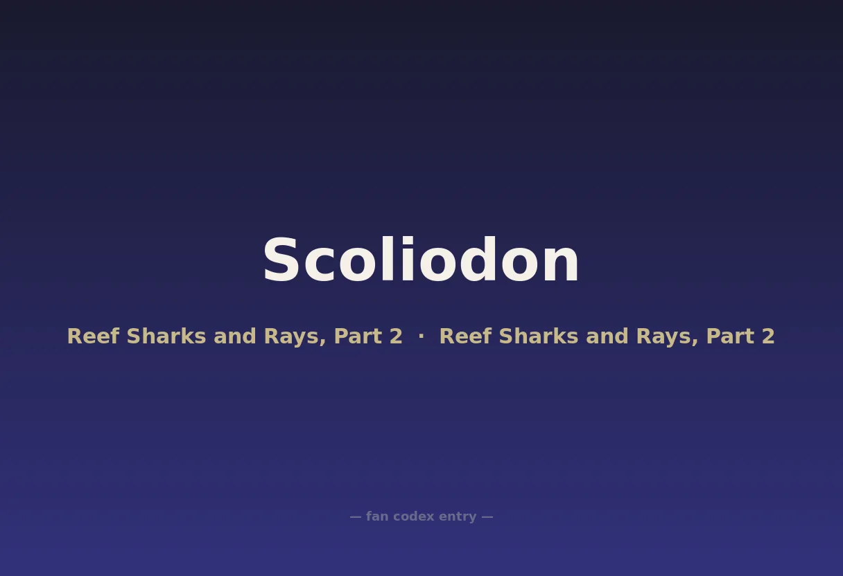 Scoliodon