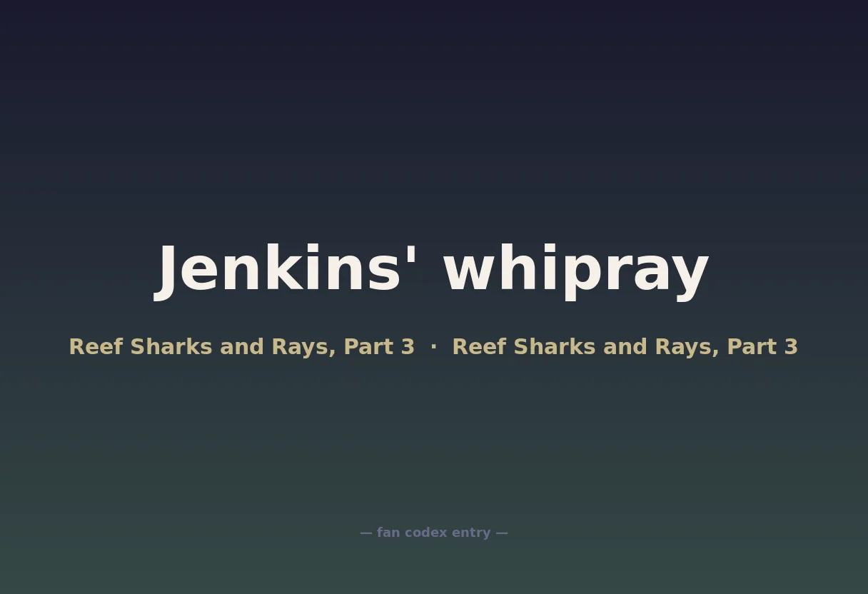 Jenkins' whipray