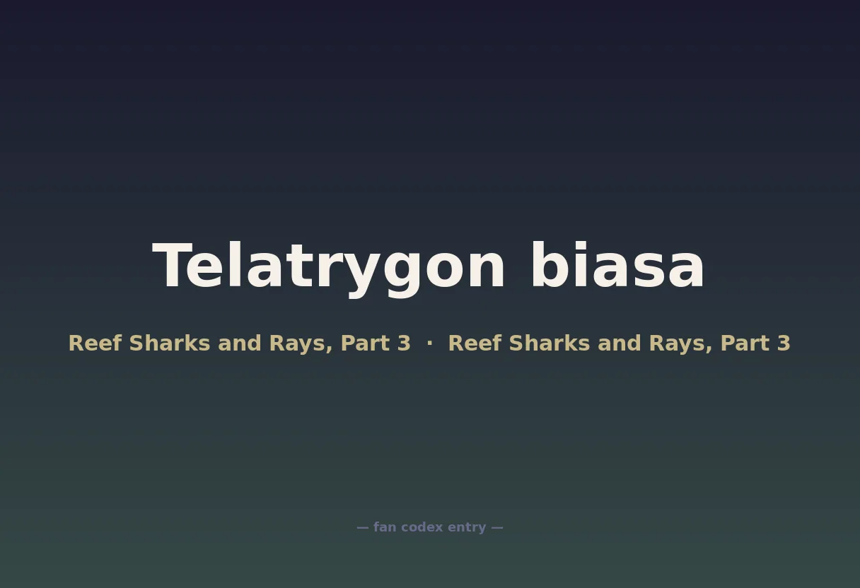 Telatrygon biasa