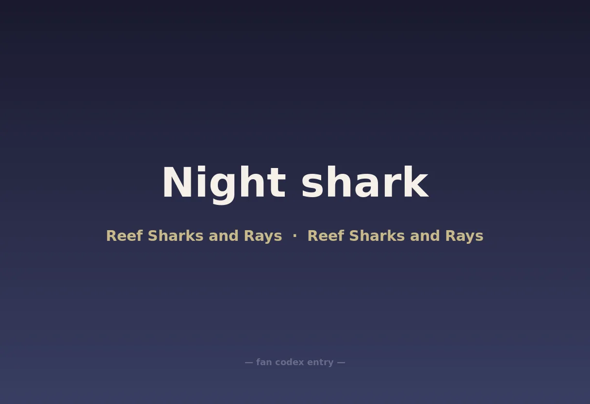 Night shark