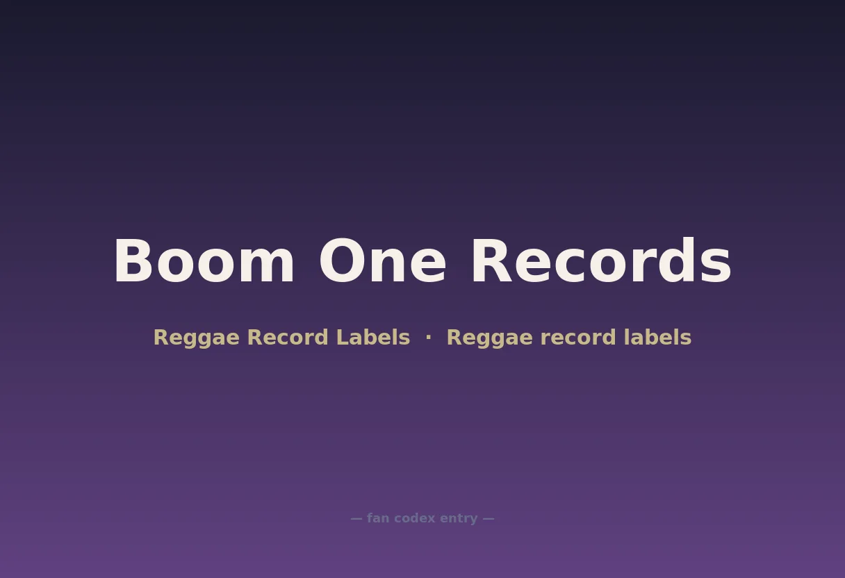 Boom One Records