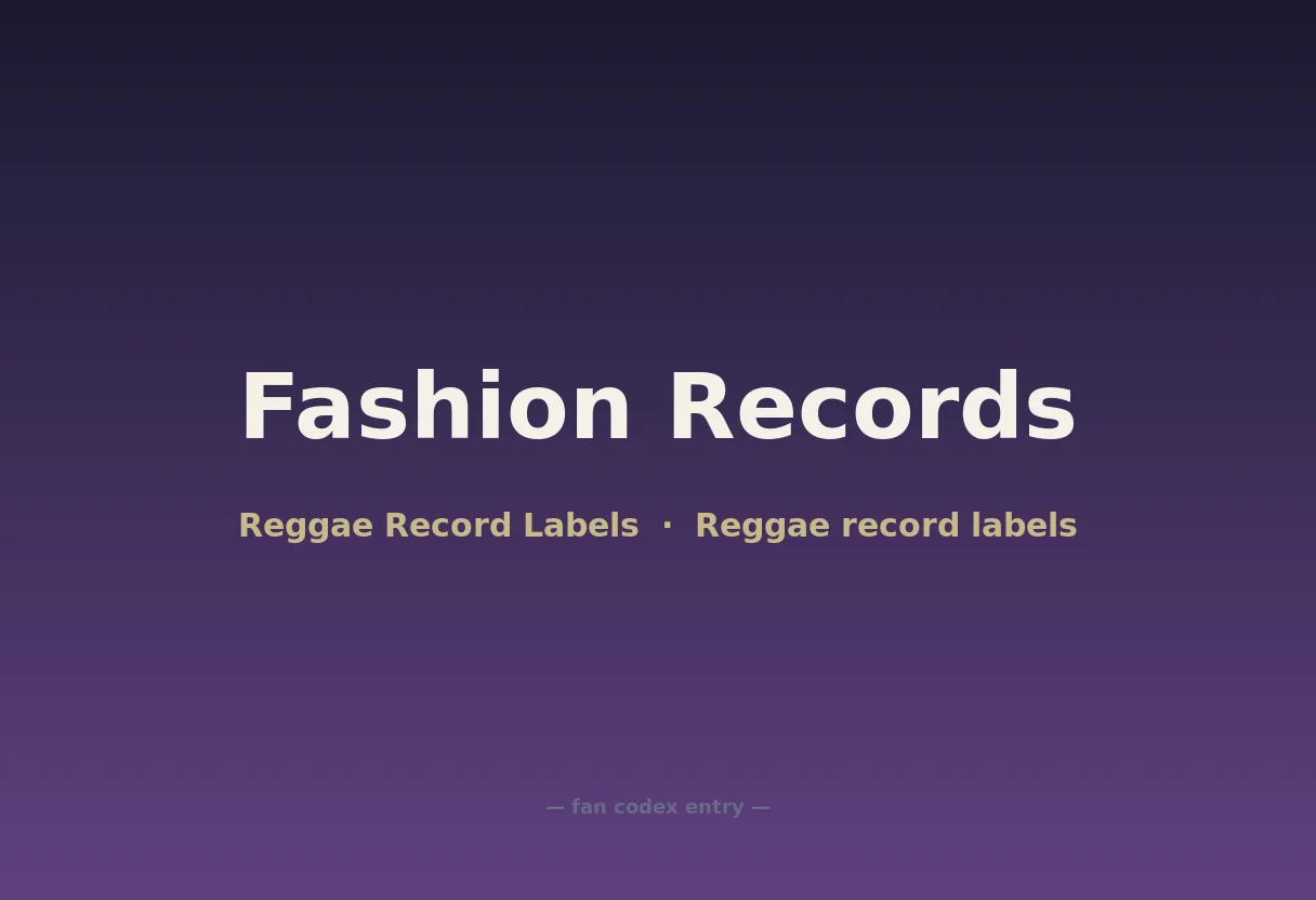 Fashion Records