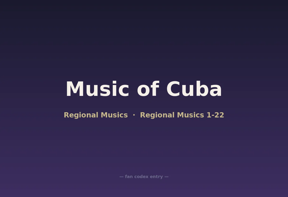 Music of Cuba