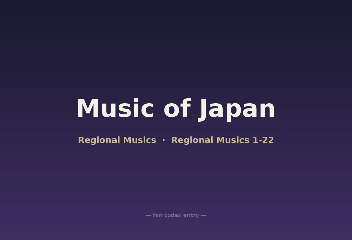 Music of Japan