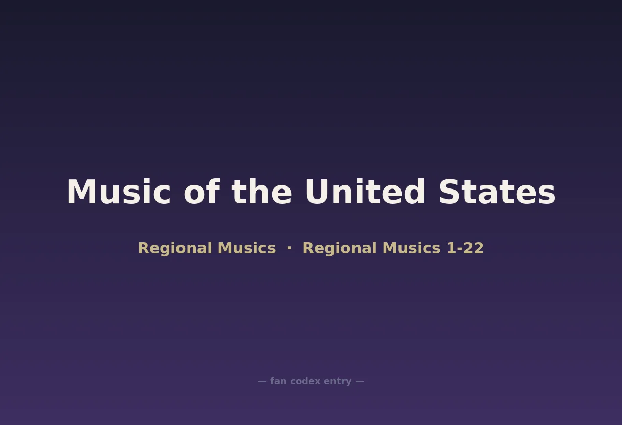 Music of the United States