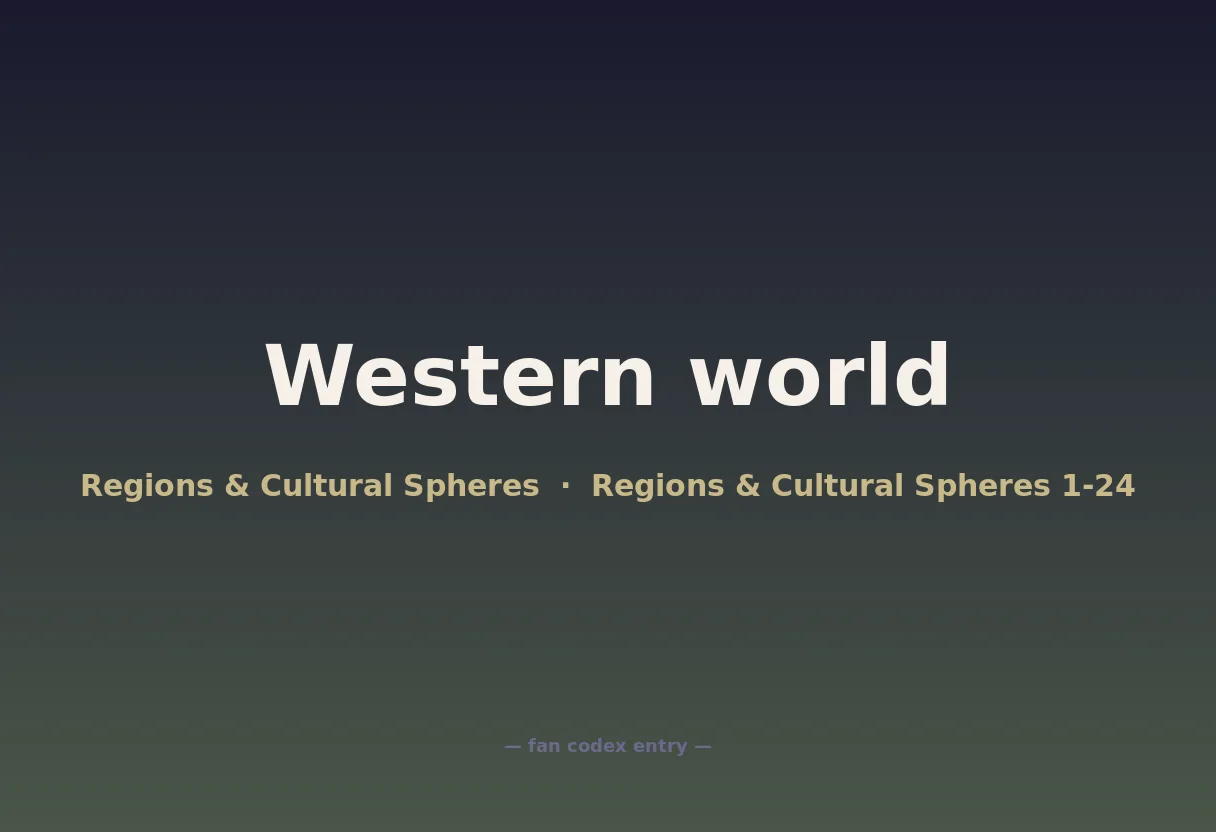 Western world