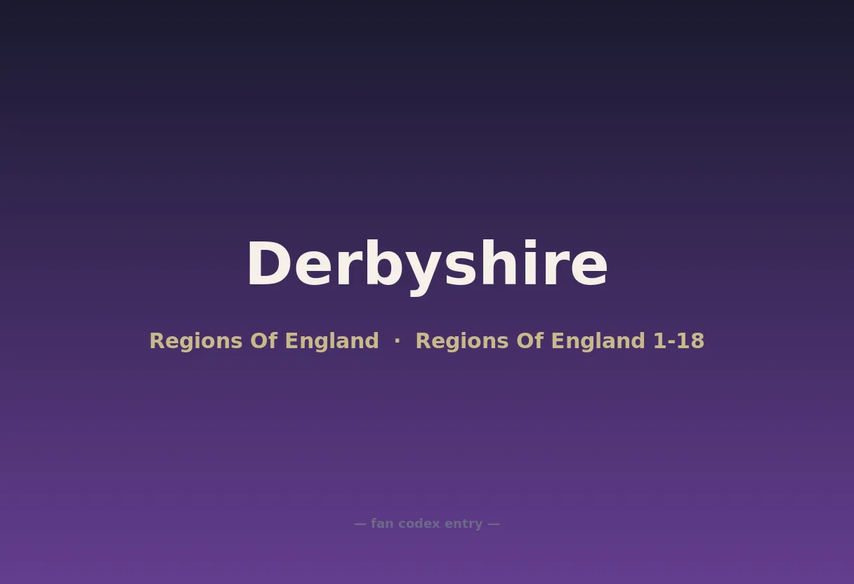 Derbyshire