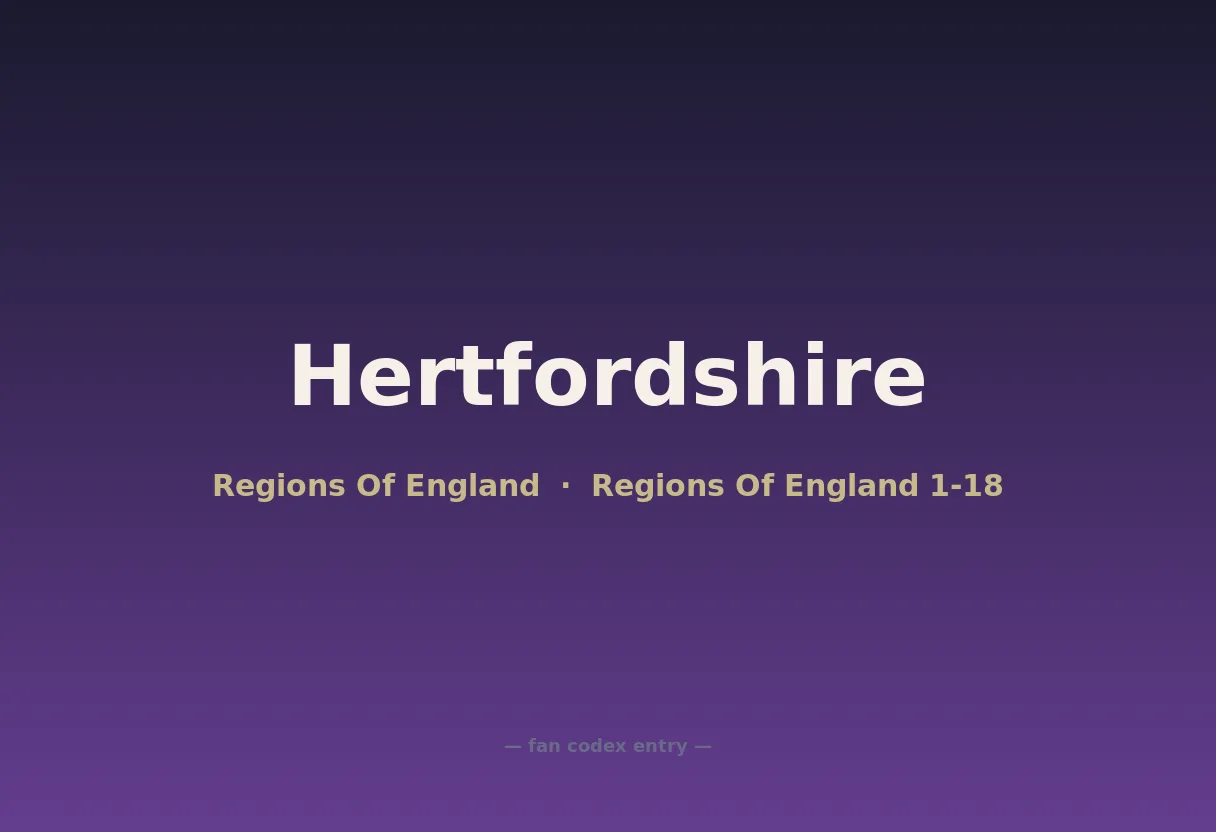 Hertfordshire