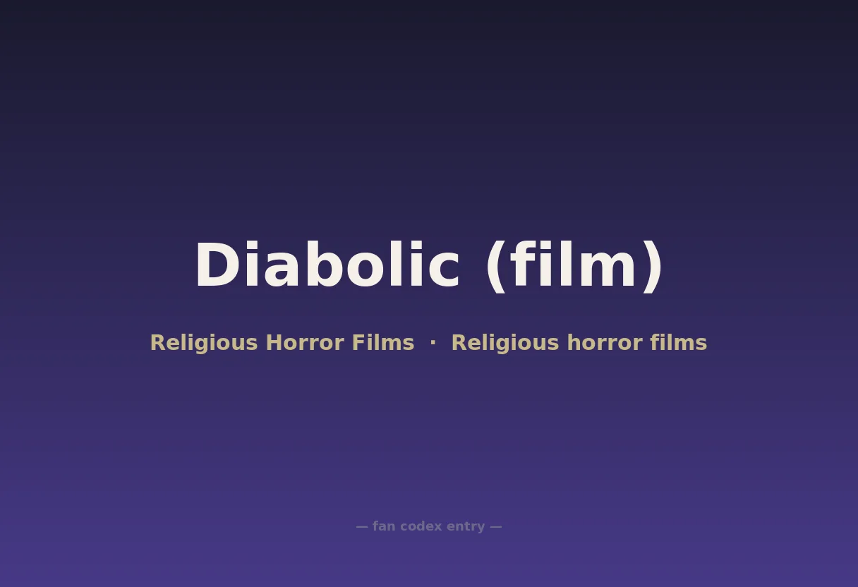Diabolic (film)