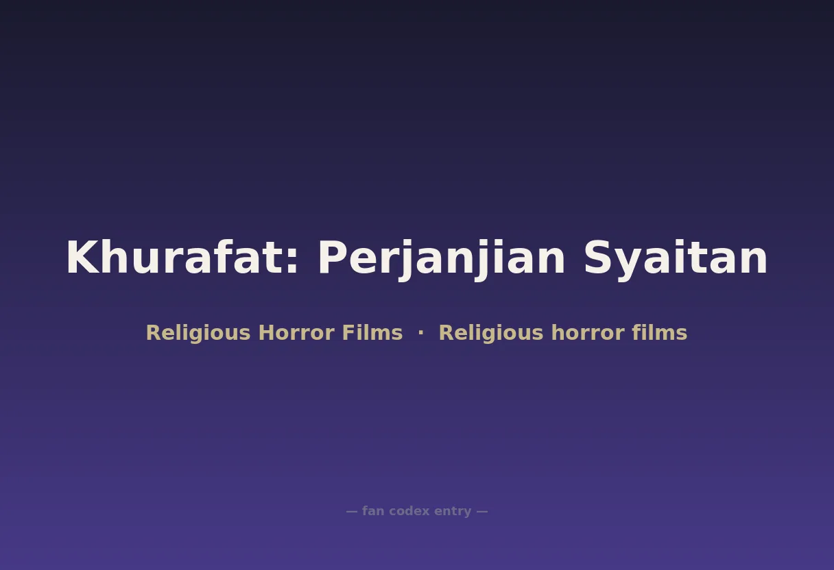 Khurafat: Perjanjian Syaitan