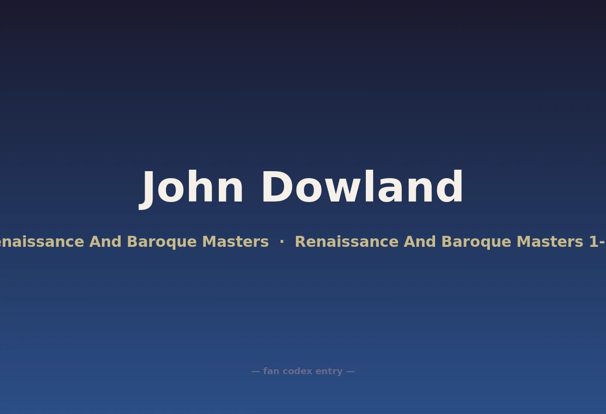 John Dowland