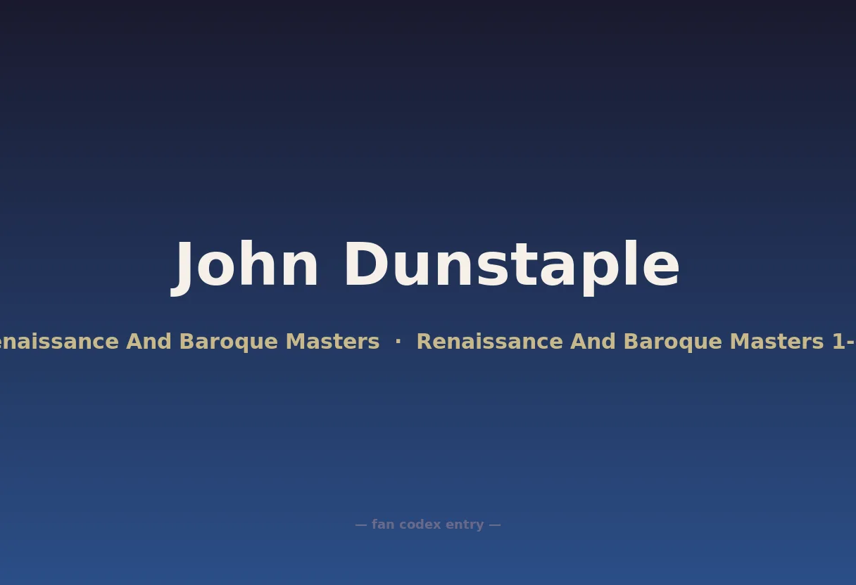 John Dunstaple