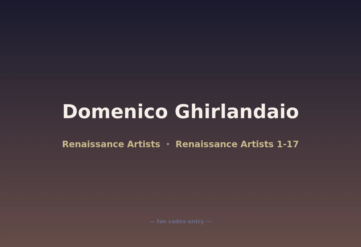 Domenico Ghirlandaio