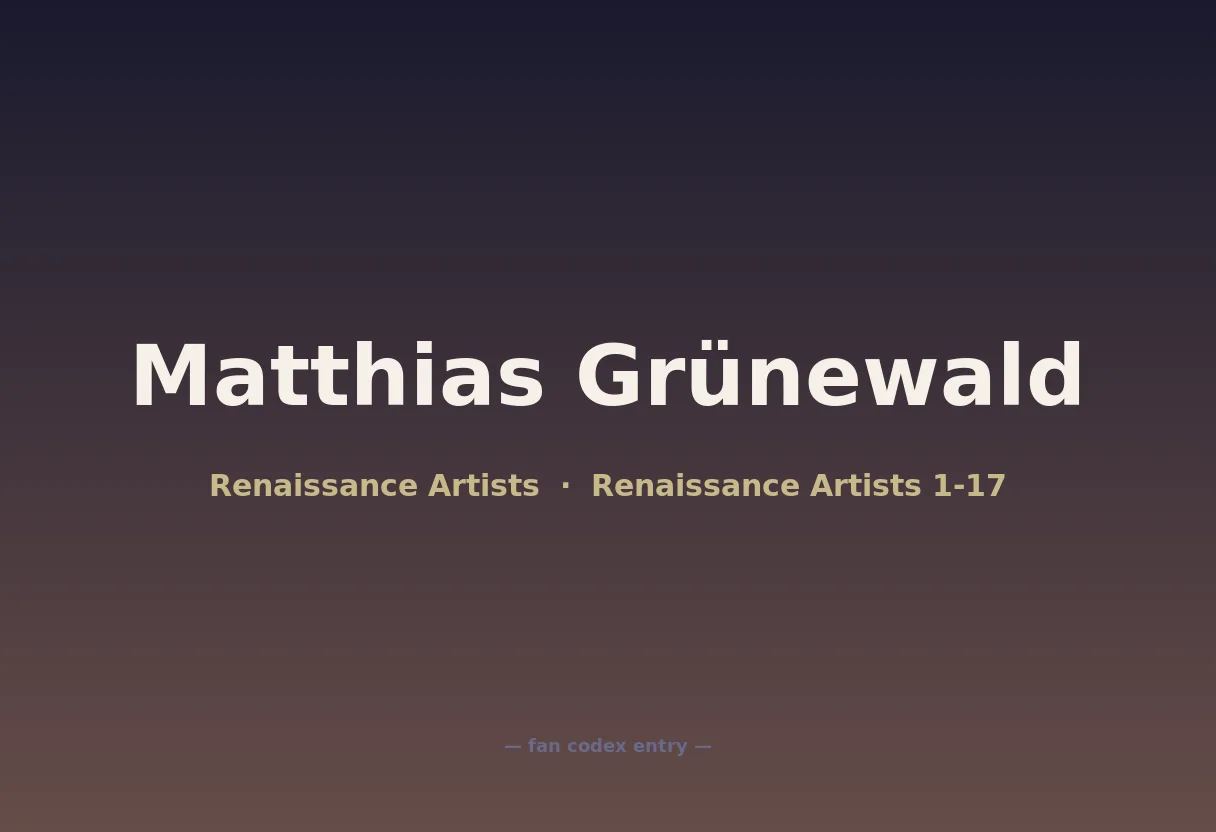 Matthias Grünewald