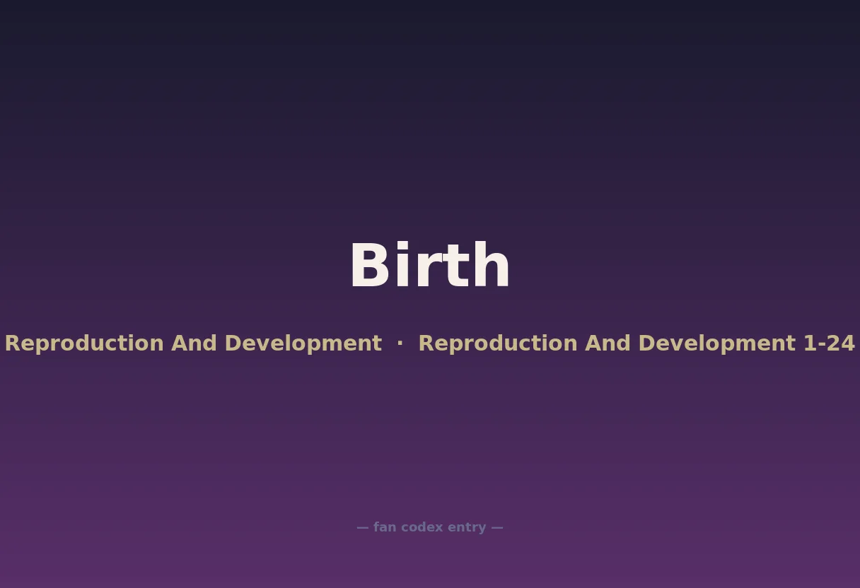 Birth
