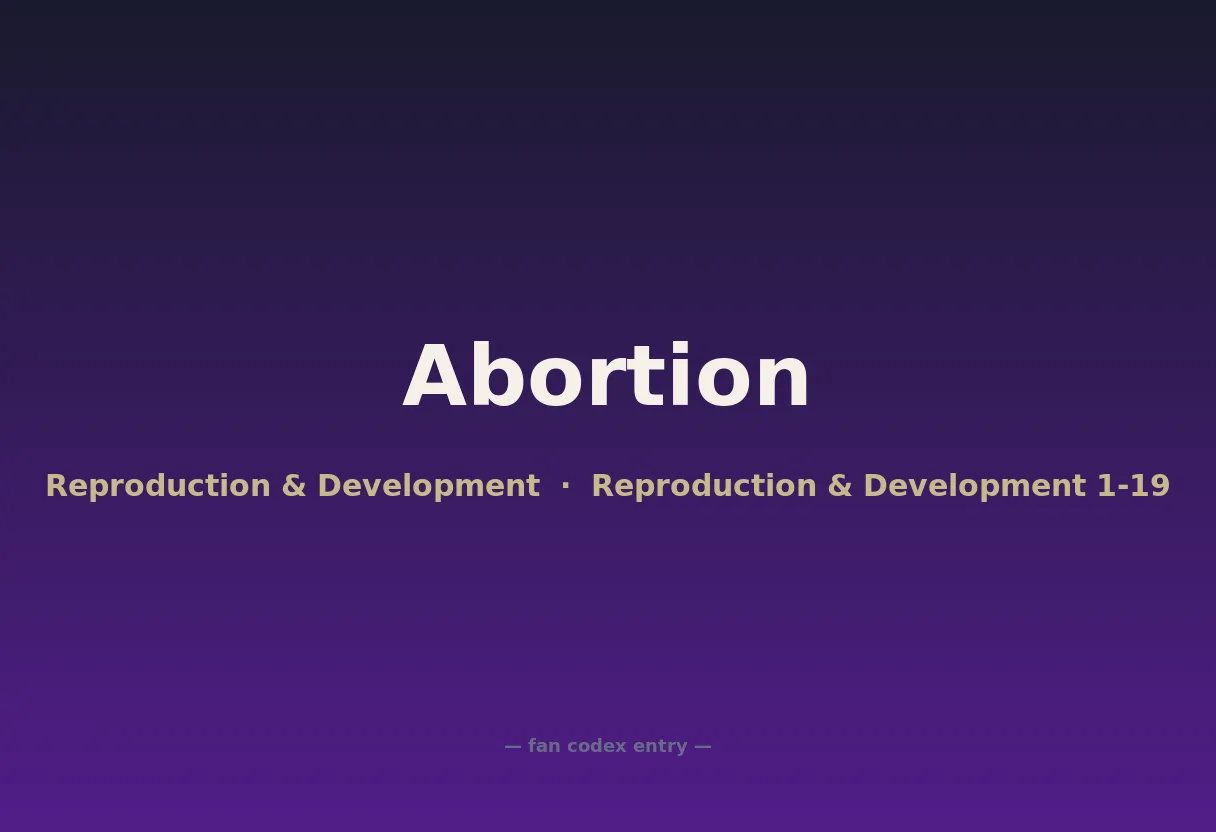 Abortion