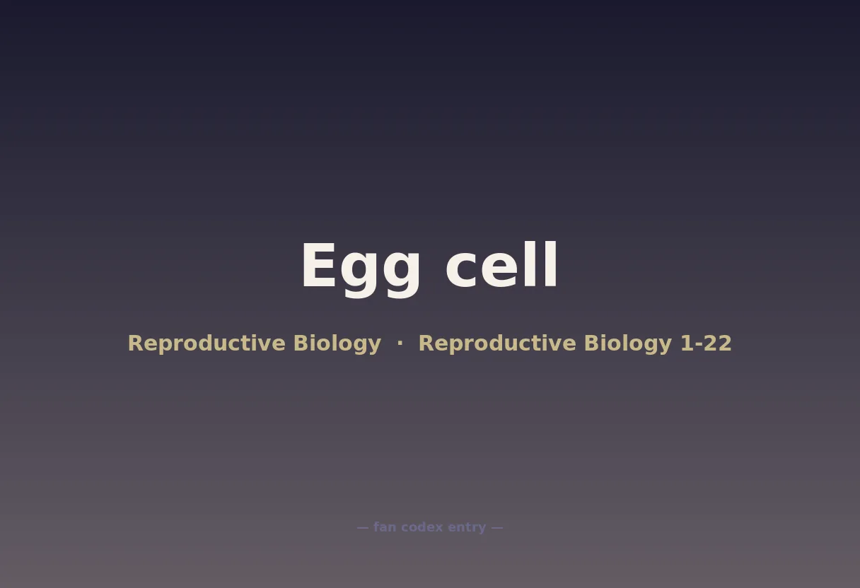 Egg cell