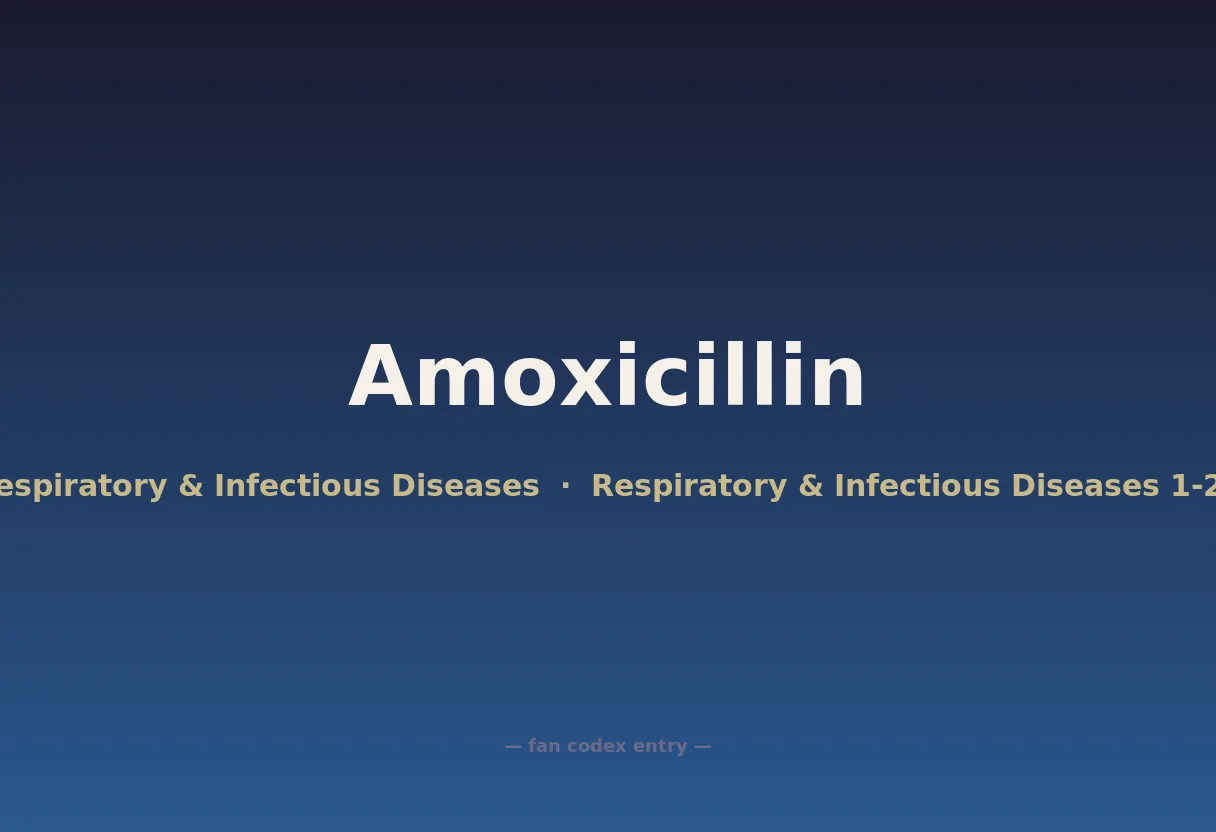 Amoxicillin