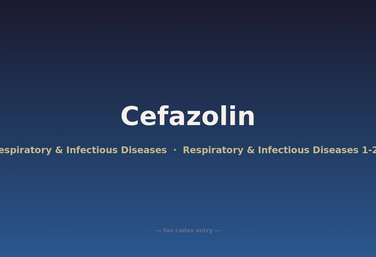 Cefazolin
