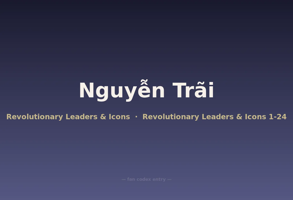 Nguyễn Trãi