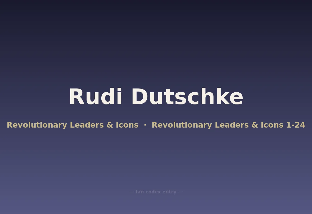 Rudi Dutschke