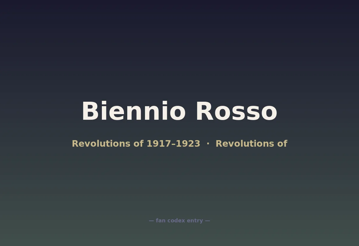 Biennio Rosso