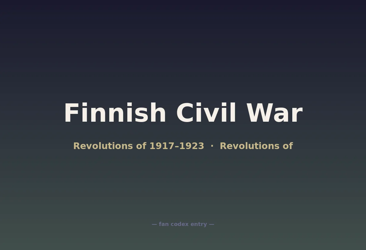 Finnish Civil War