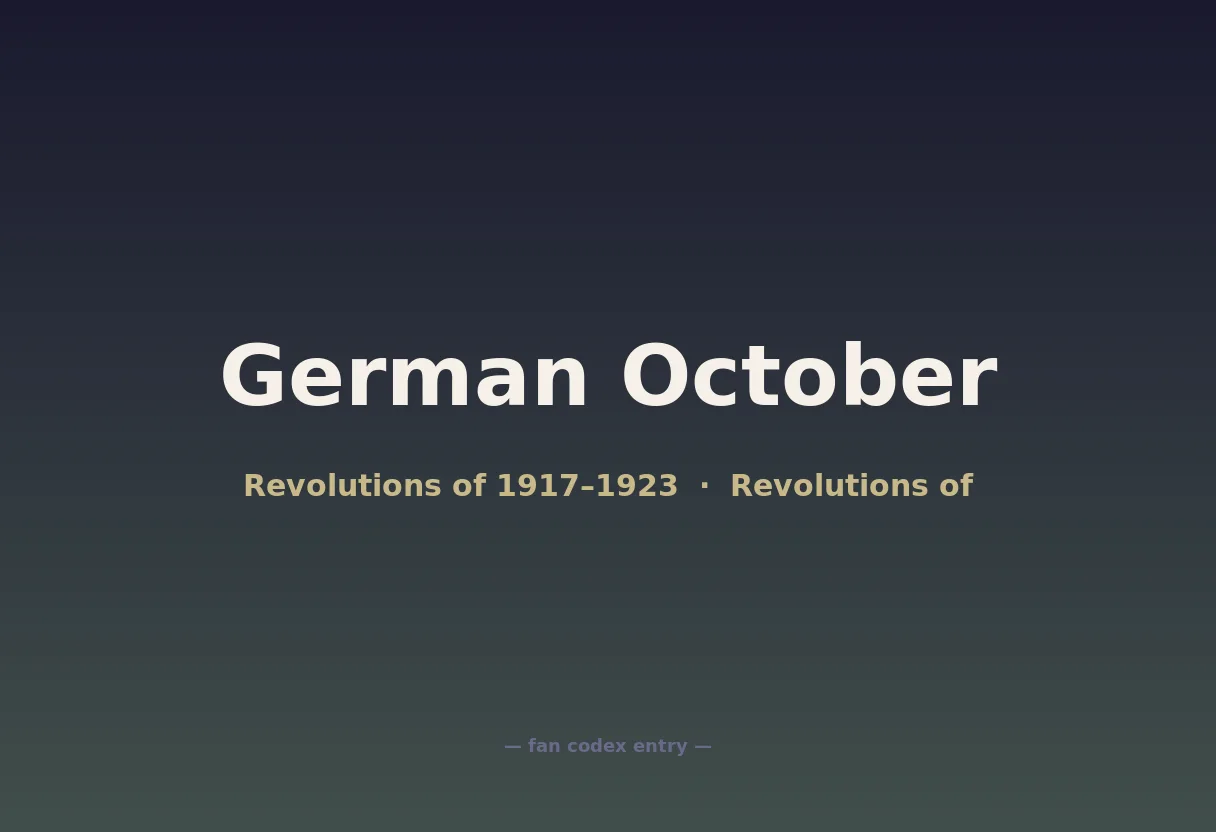 German October