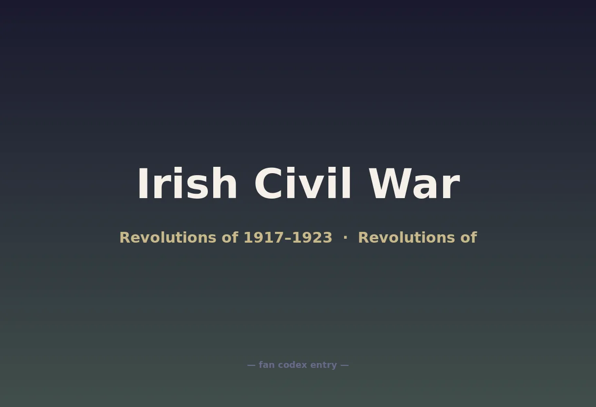 Irish Civil War