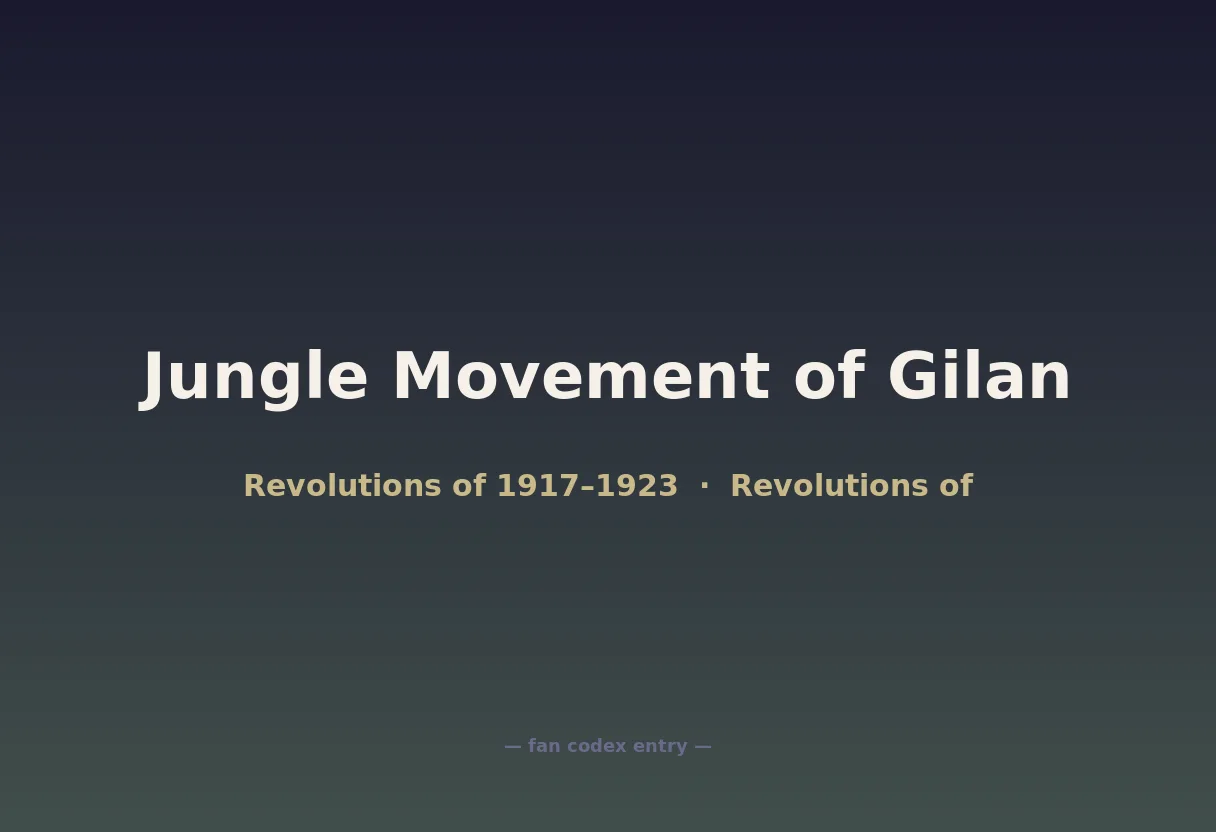 Jungle Movement of Gilan