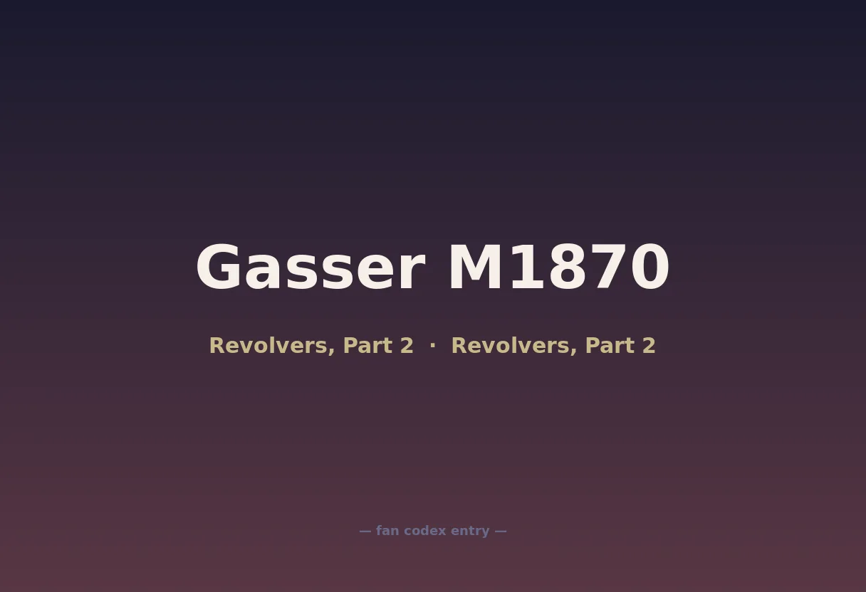 Gasser M1870