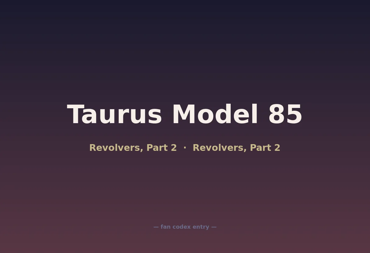 Taurus Model 85