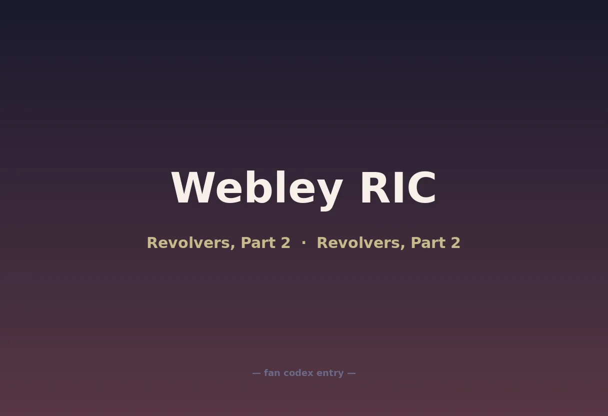 Webley RIC