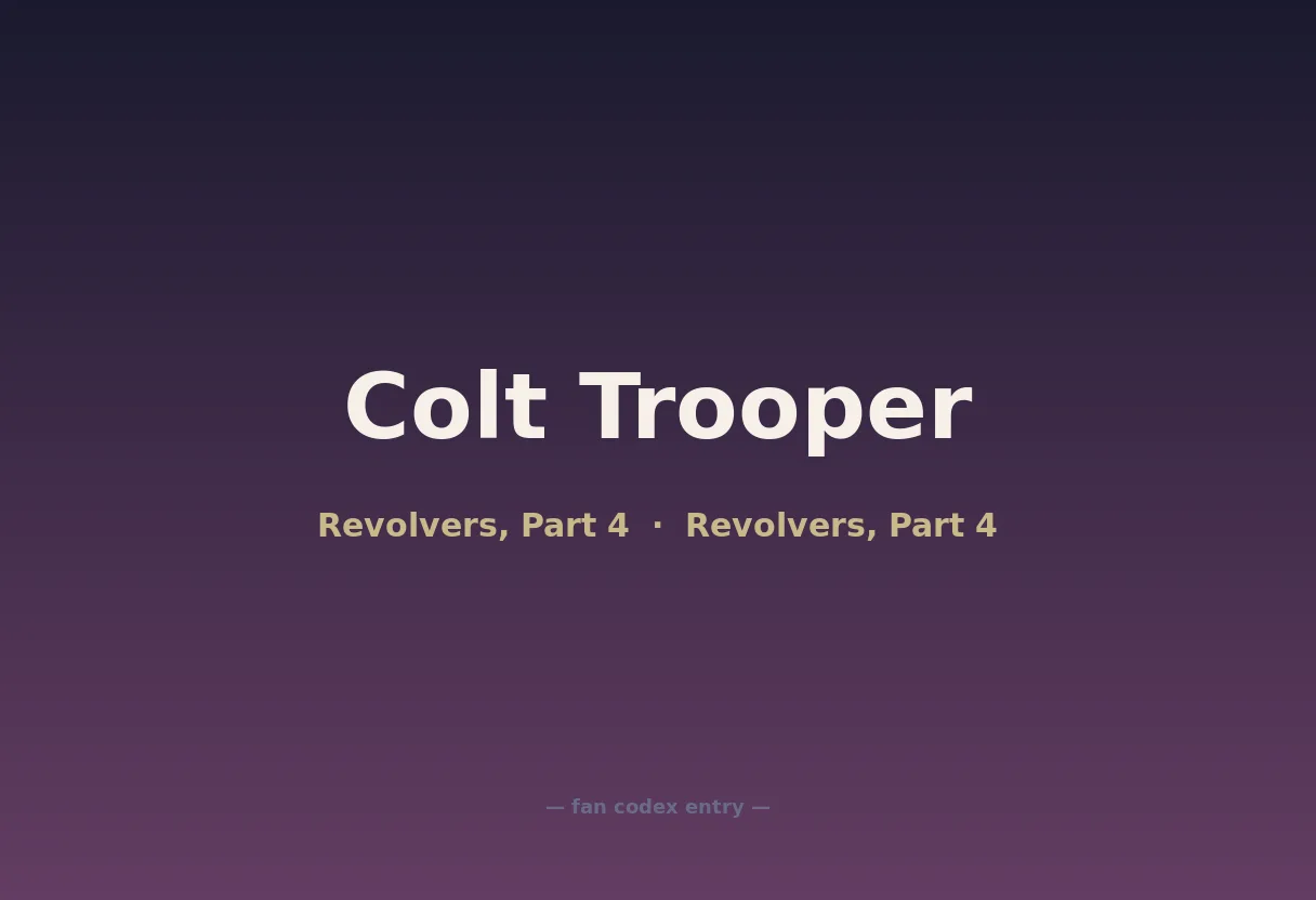 Colt Trooper