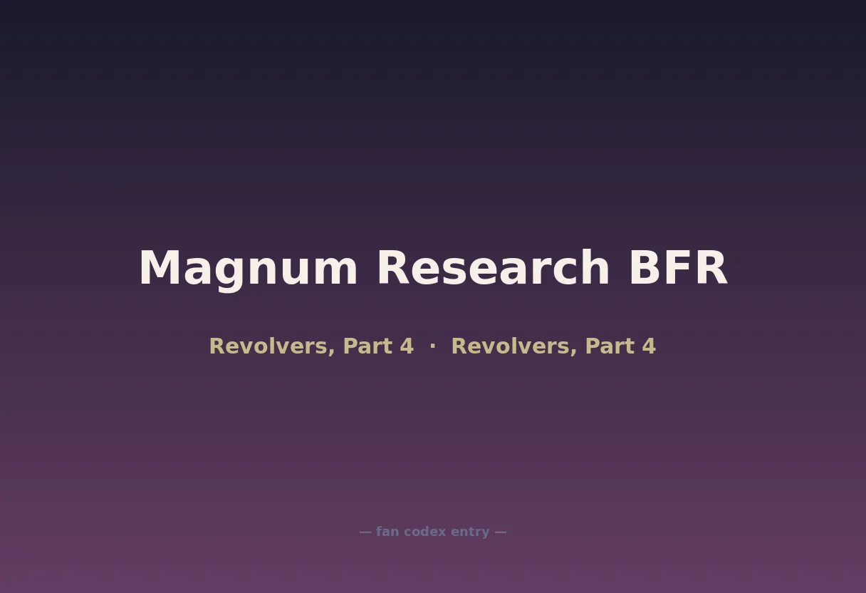 Magnum Research BFR