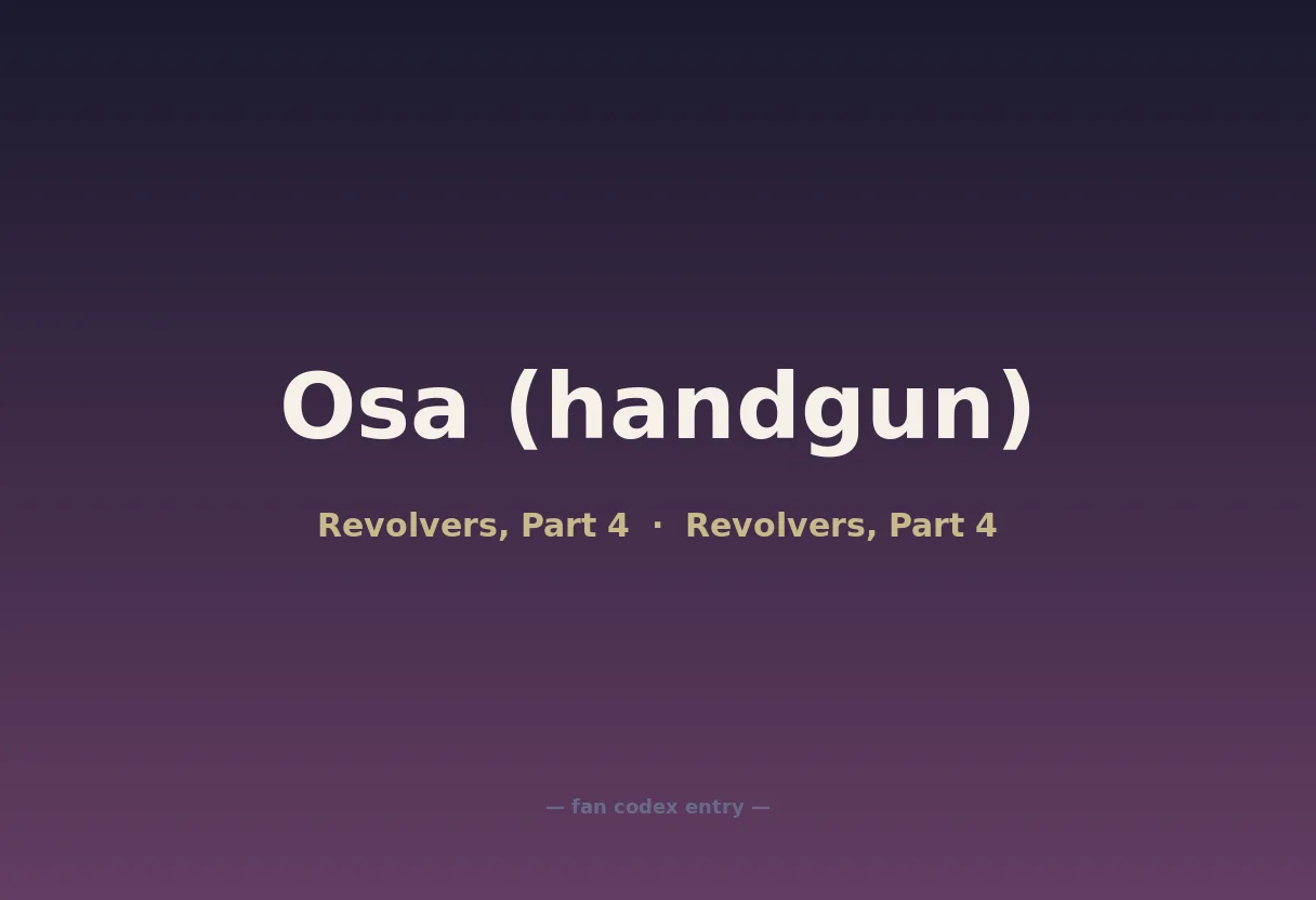Osa (handgun)